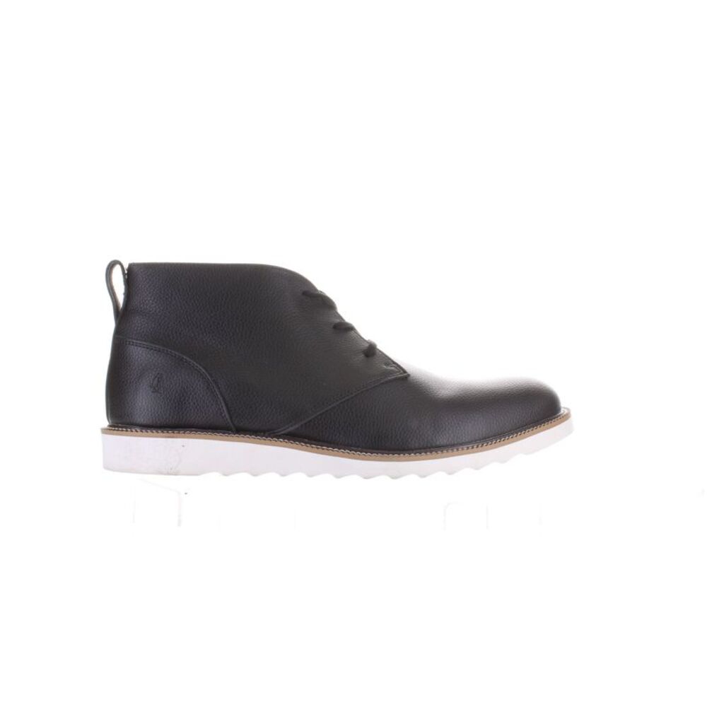 Hush Puppies Mens Parker Black Ankle Boots Size 13 Medium (D, M)
